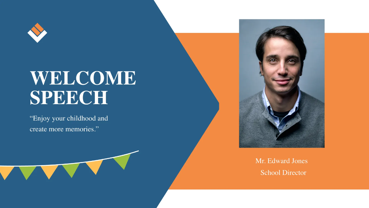 Free Elementary Graduation Party Presentation Template to Edit Online