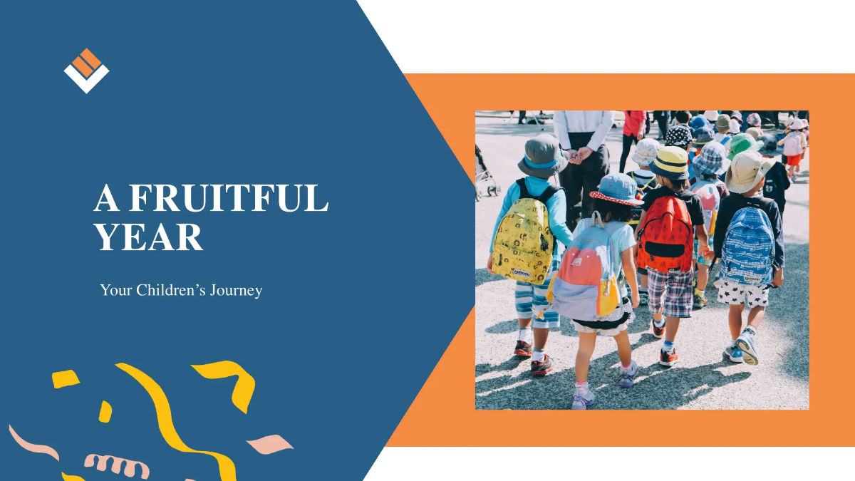 Free Elementary Graduation Party Presentation Template to Edit Online