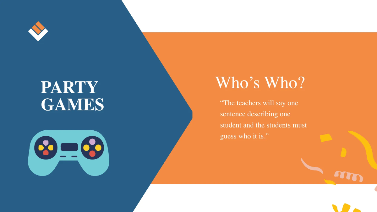 Free Elementary Graduation Party Presentation Template to Edit Online