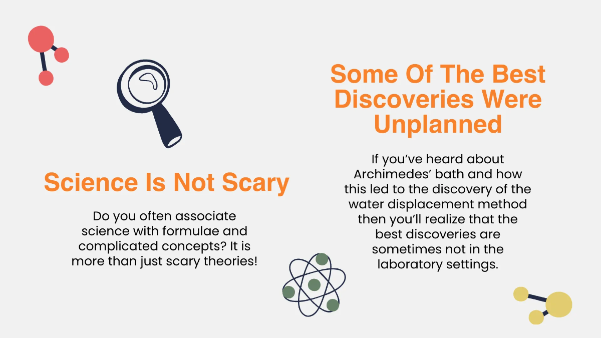 Free Fun Science Presentation Template to Edit Online