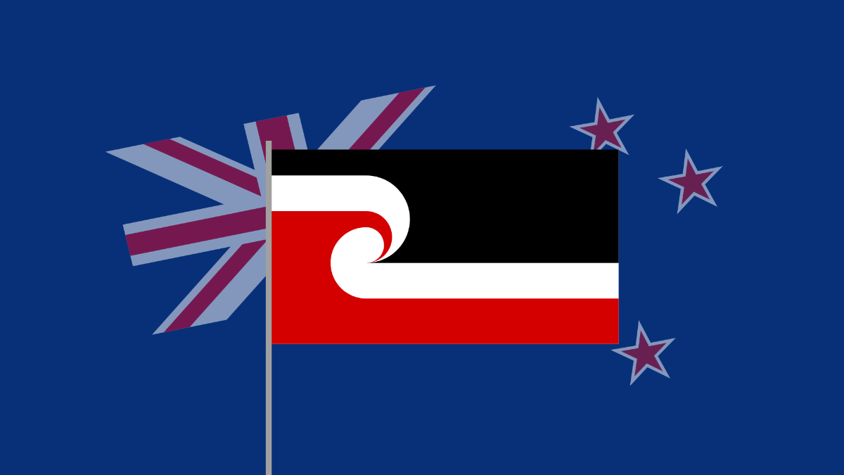 Waitangi Day Design Background Template