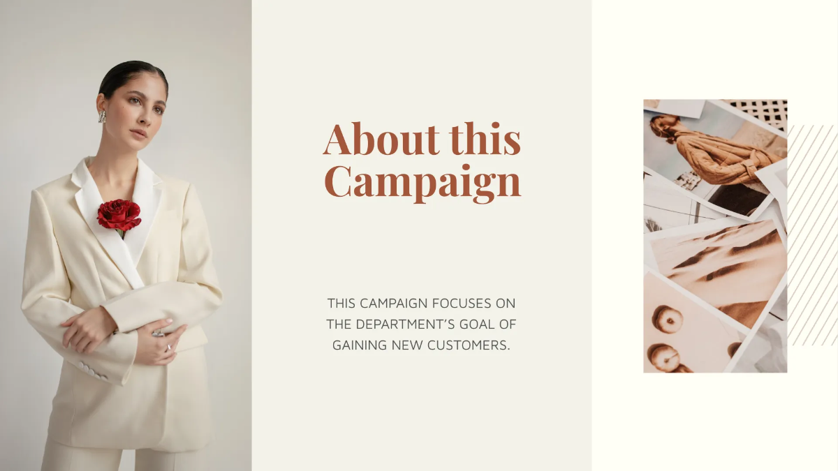 Free Campaign Presentation Template to Edit Online