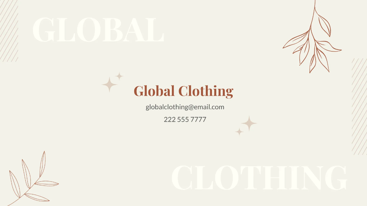 Free Campaign Presentation Template to Edit Online