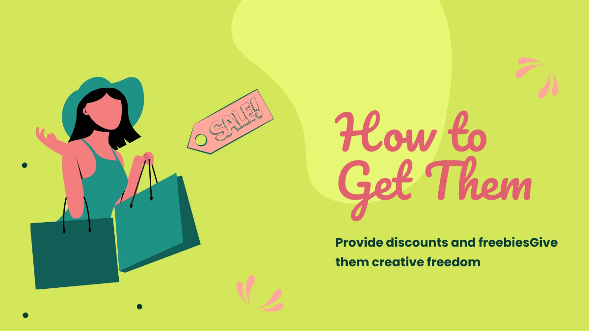 Free Strategy With Influencers Campaign Presentation Template to Edit Online