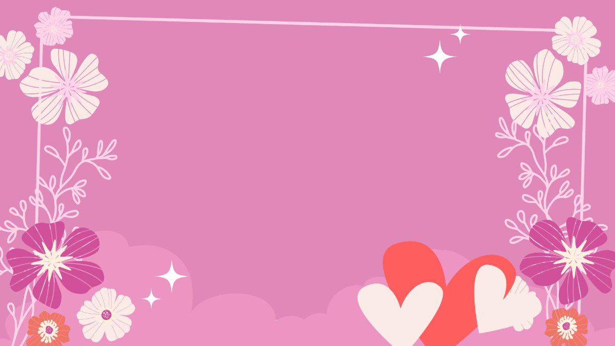 Mother's Day Aesthetic Background Template