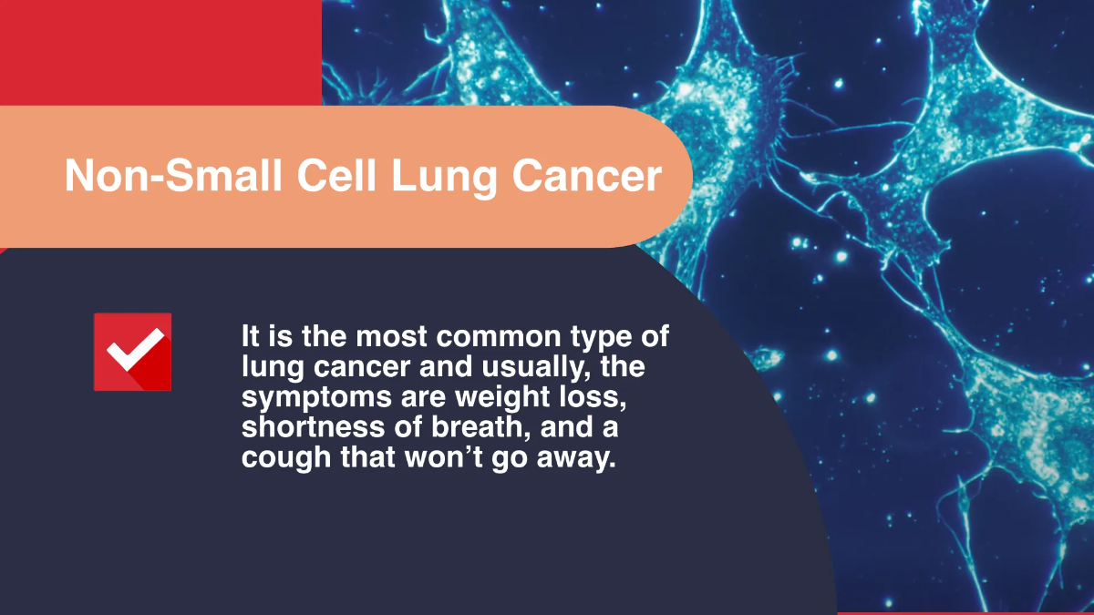 Free Lung Cancer Awareness Campaign Presentation Template to Edit Online