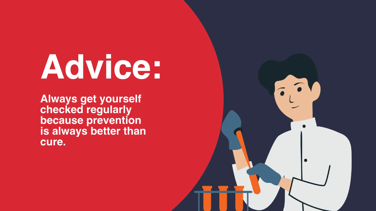 Free Lung Cancer Awareness Campaign Presentation Template to Edit Online