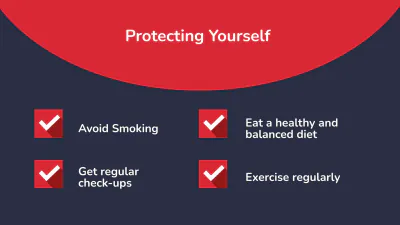 Free Lung Cancer Awareness Campaign Presentation Template to Edit Online
