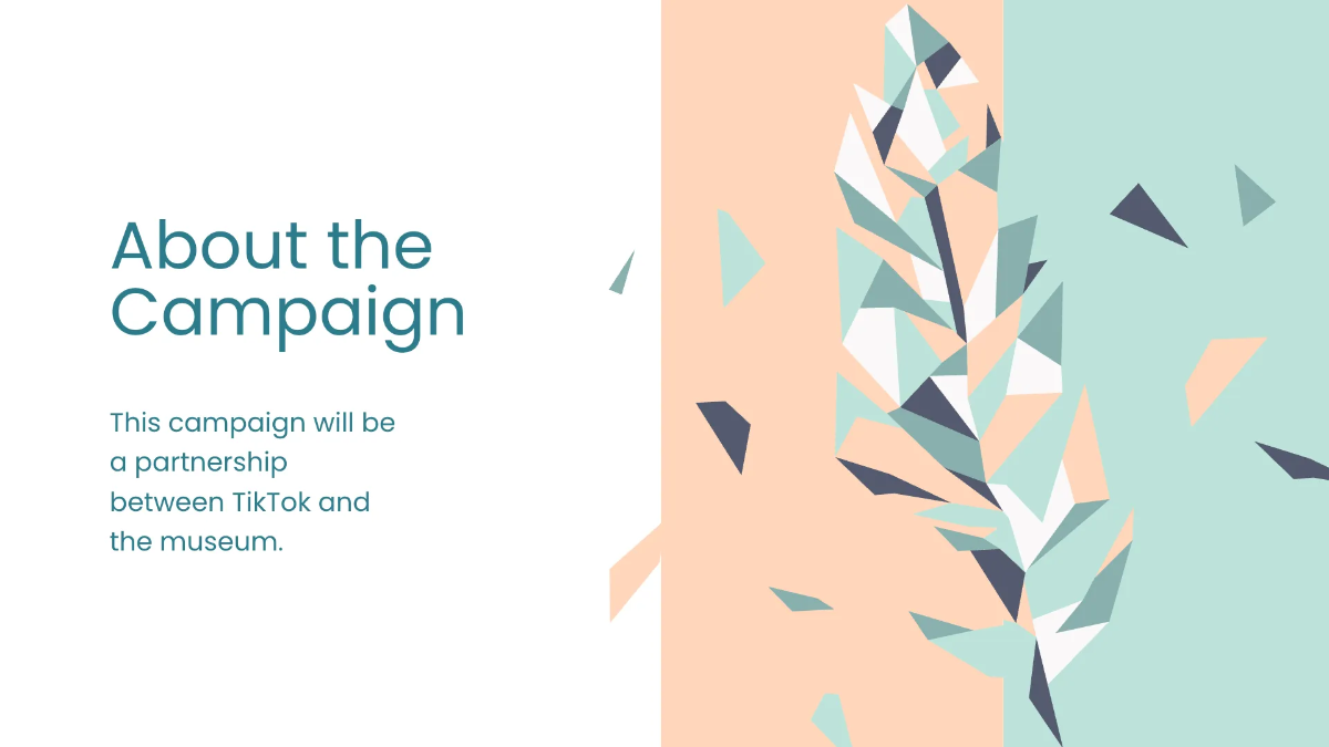 Free Art Exhibition Campaign Presentation Template to Edit Online