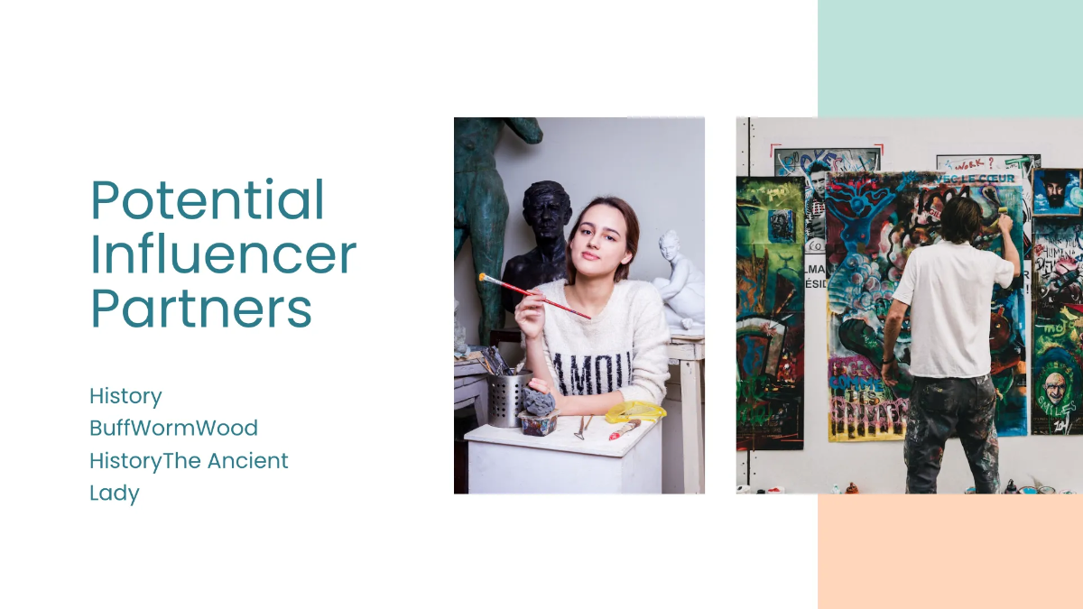 Free Art Exhibition Campaign Presentation Template to Edit Online