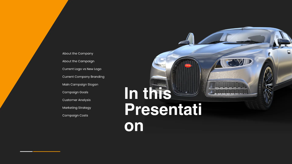 Free Luxury Cars Brand Campaign Presentation Template to Edit Online