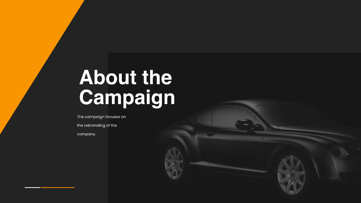 Free Luxury Cars Brand Campaign Presentation Template to Edit Online