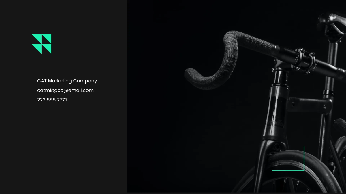 Free Electric Bike Campaign Presentation Template to Edit Online