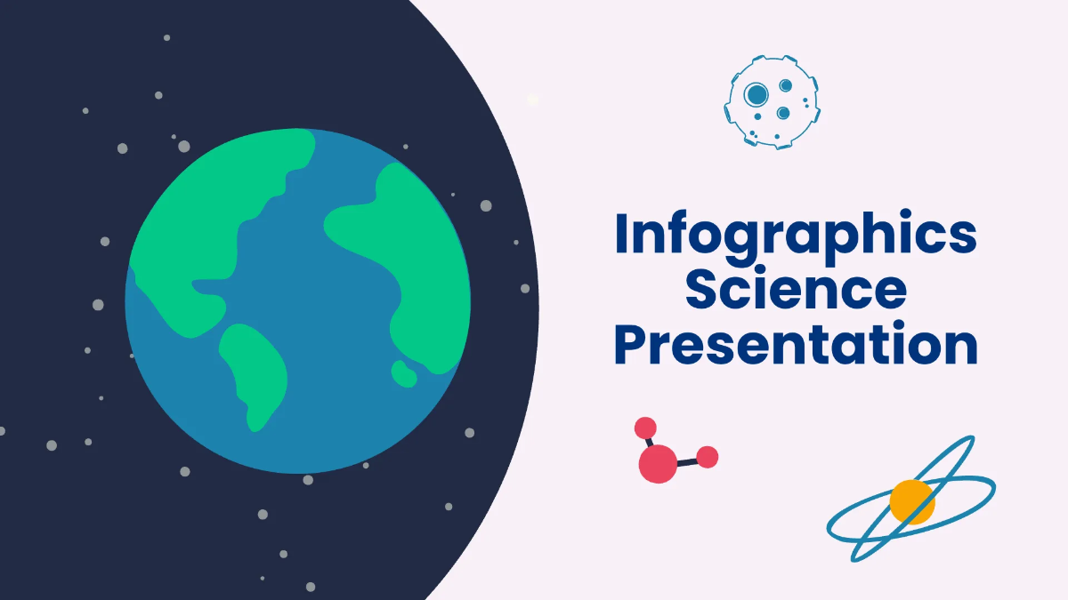 Free Infographics Science Presentation Template to Edit Online