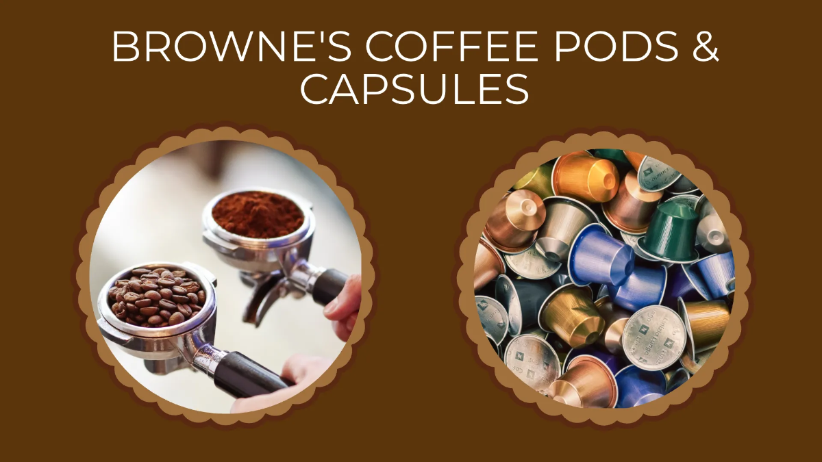 Free Coffee Pods & Capsules Campaign Presentation Template to Edit Online