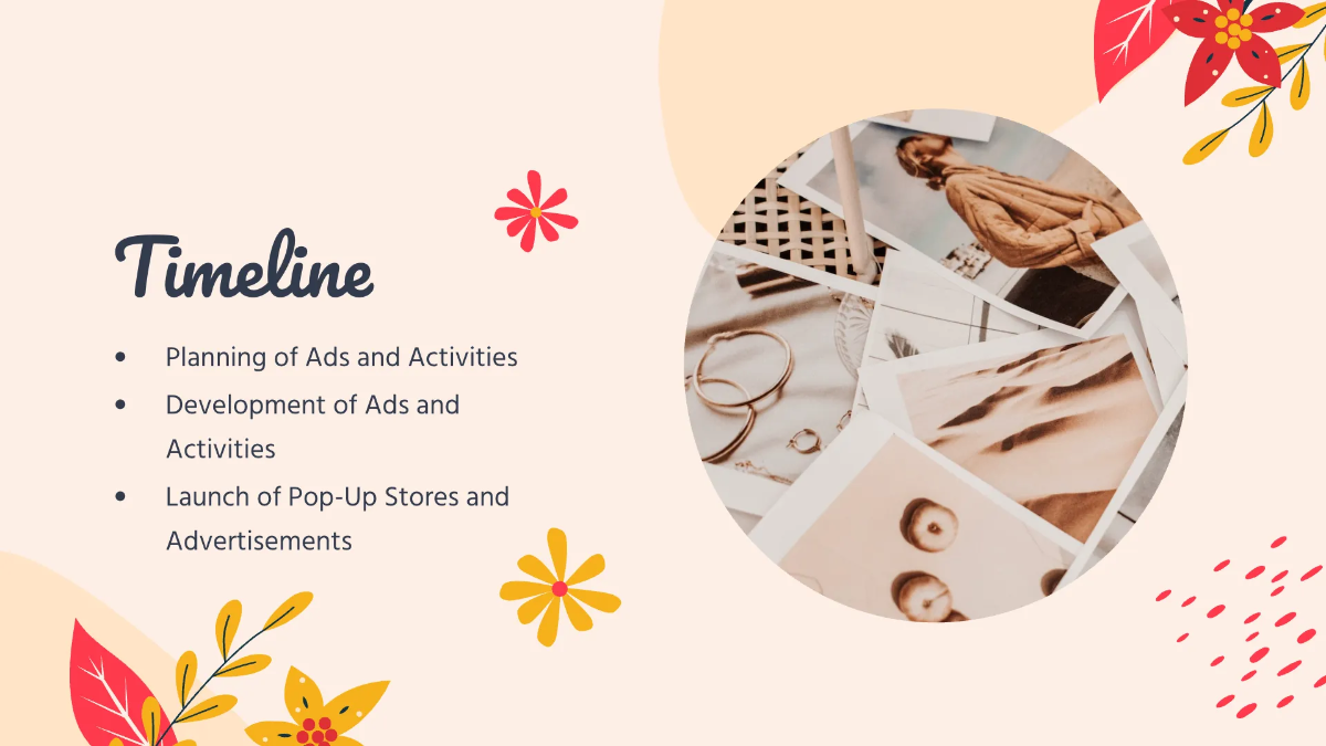 Free Spring Farewell Campaign Presentation Template to Edit Online