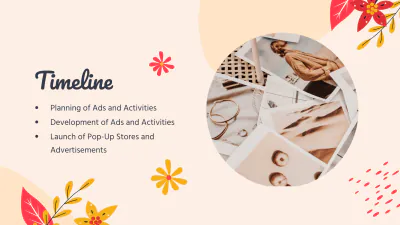 Free Spring Farewell Campaign Presentation Template to Edit Online