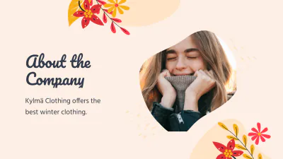 Free Spring Farewell Campaign Presentation Template to Edit Online