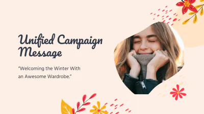 Free Spring Farewell Campaign Presentation Template to Edit Online
