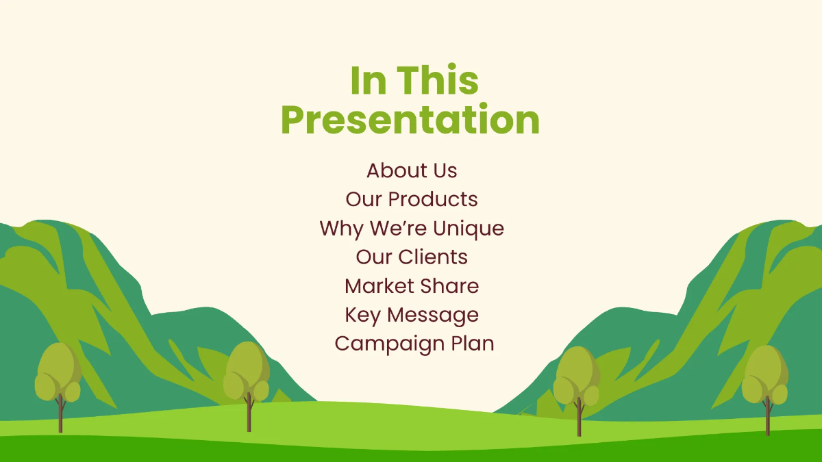 Free Organic Poultry Farm Campaign Presentation Template to Edit Online