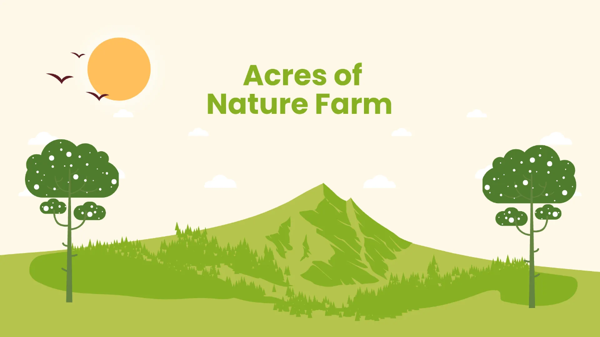 Free Organic Poultry Farm Campaign Presentation Template to Edit Online