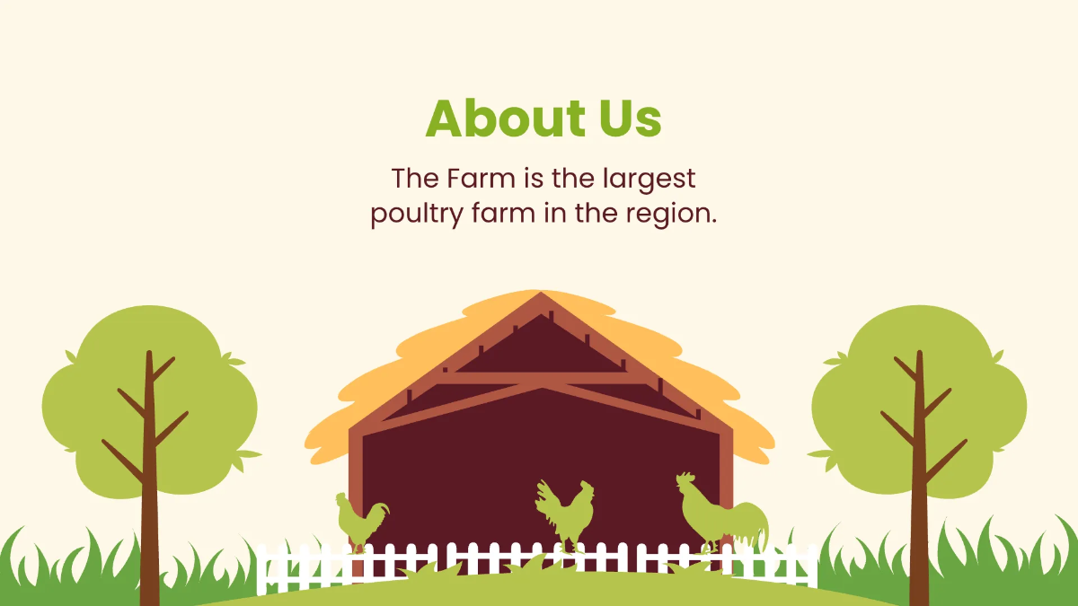 Free Organic Poultry Farm Campaign Presentation Template to Edit Online