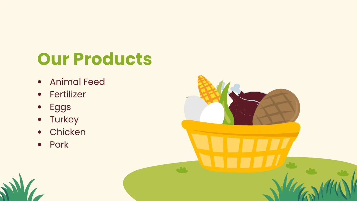 Free Organic Poultry Farm Campaign Presentation Template to Edit Online