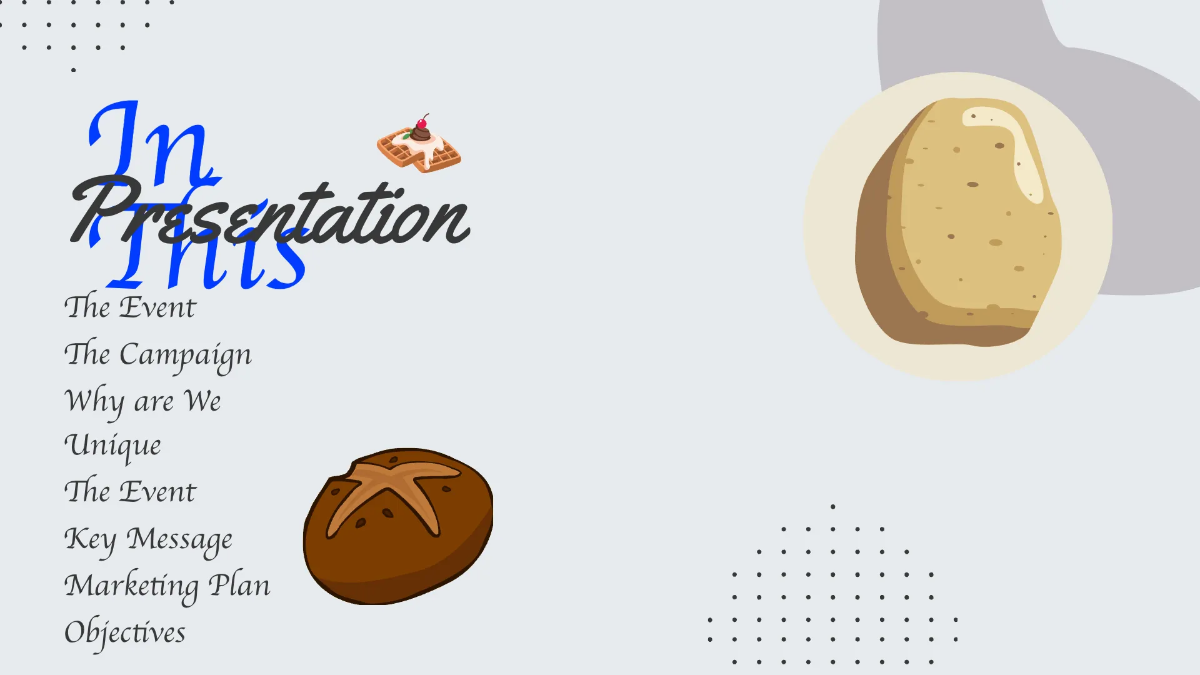 Free Restaurant Campaign Presentation Template to Edit Online