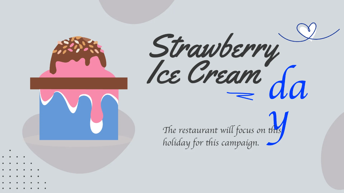 Free Restaurant Campaign Presentation Template to Edit Online