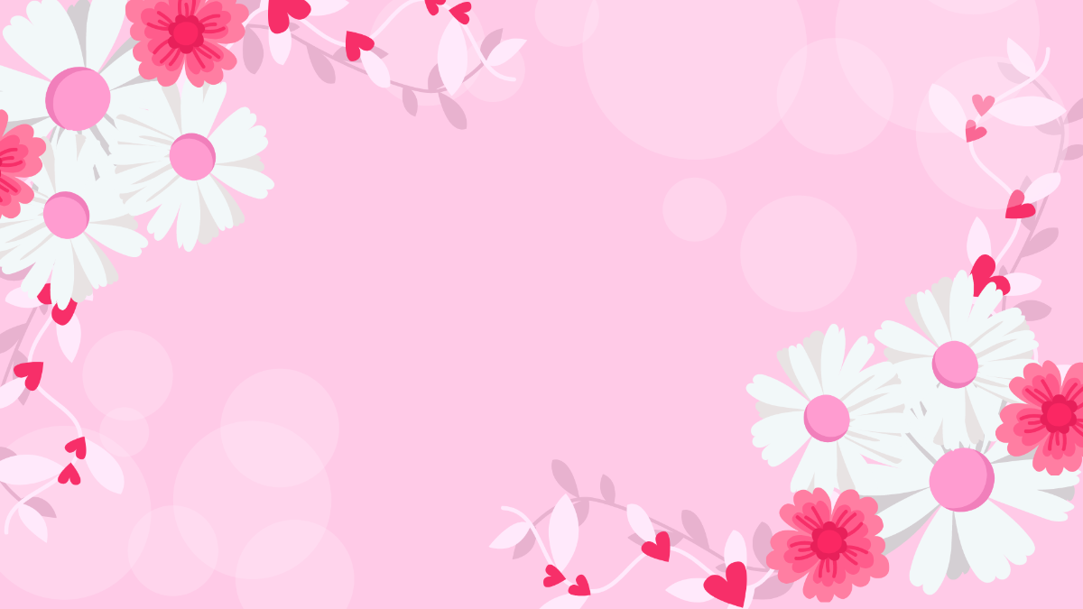 Mother's Day Light Background Template