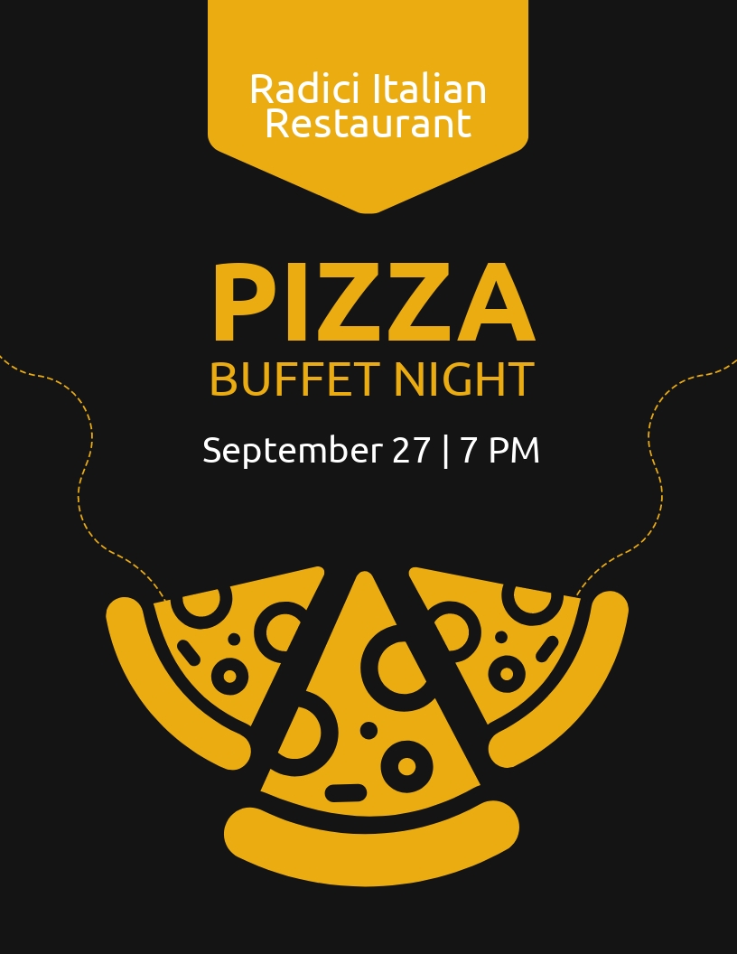 18+ FREE Pizza Flyer Templates [Customize & Download]