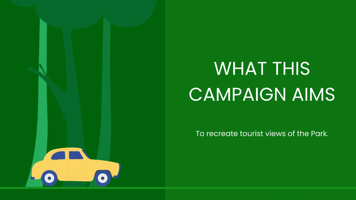 Free Tourist Attraction Campaign Presentation Template to Edit Online