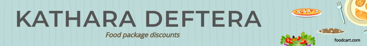 Kathara Deftera Website Banner Template