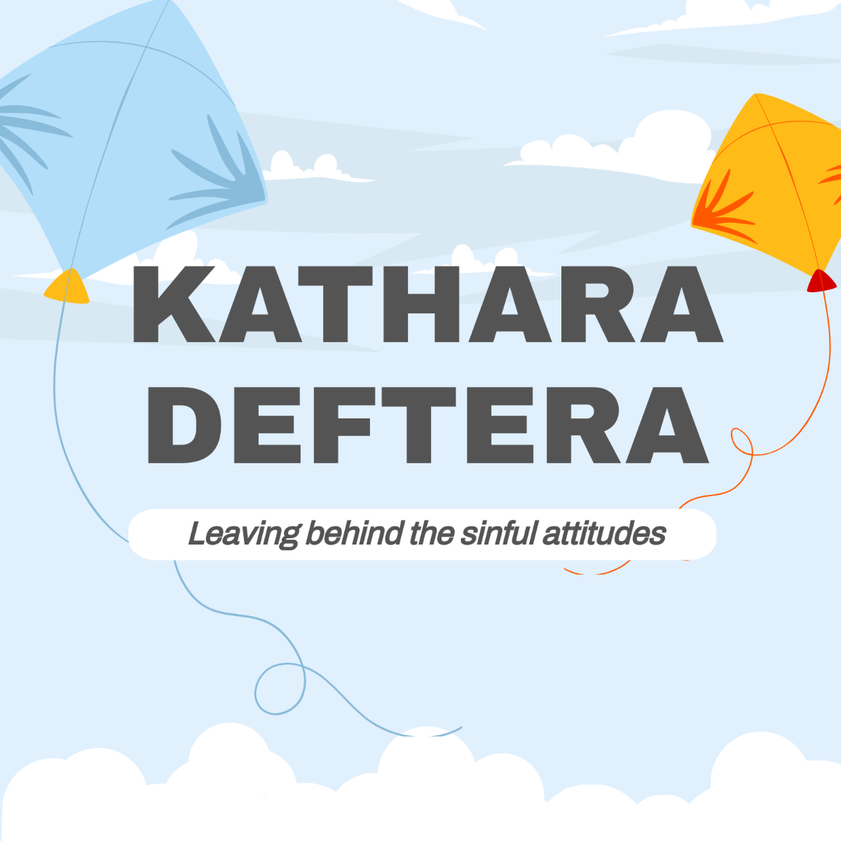Kathara Deftera Whatsapp Post Template