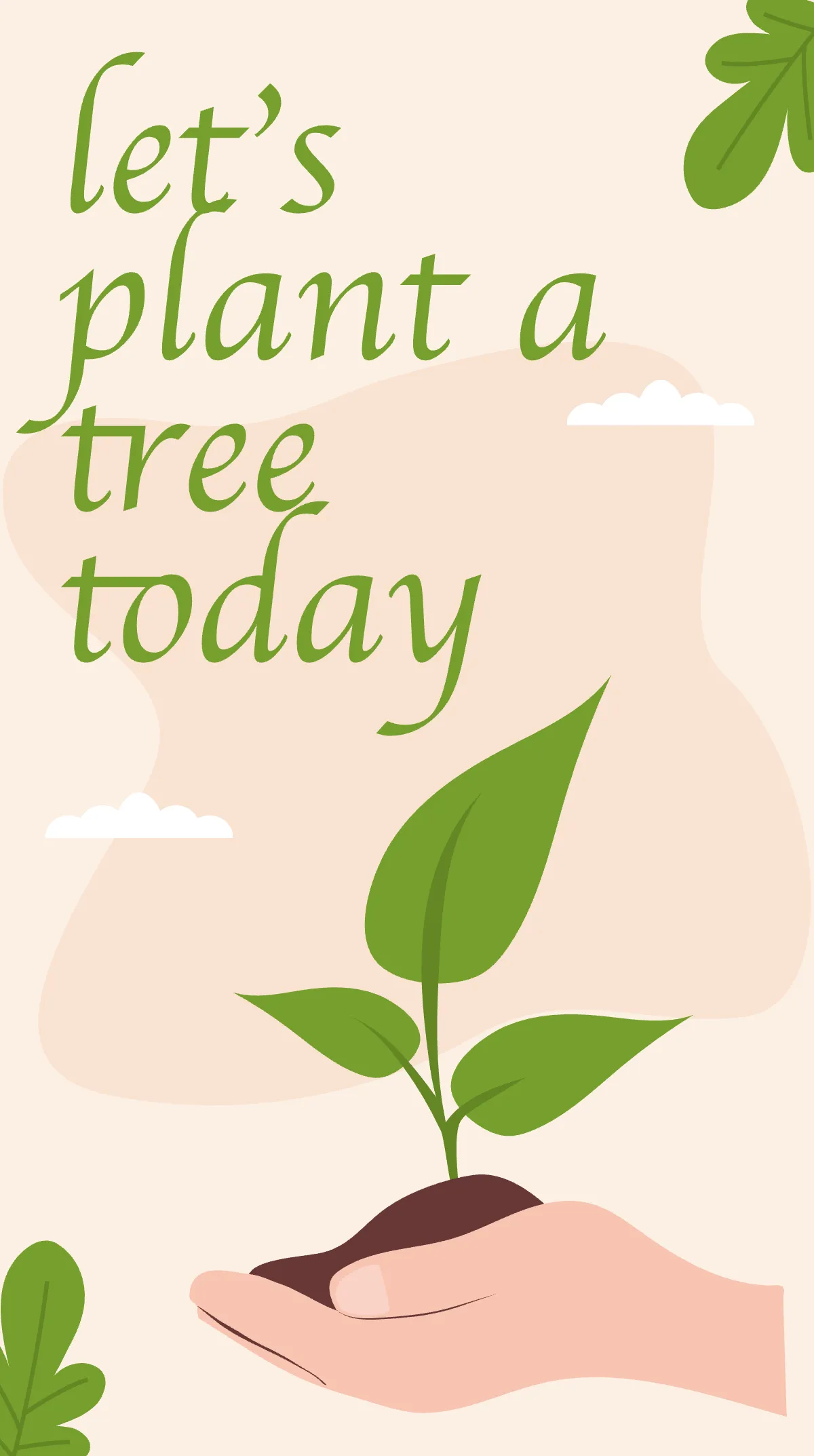 Free Earth Day Instagram Story Template to Edit Online