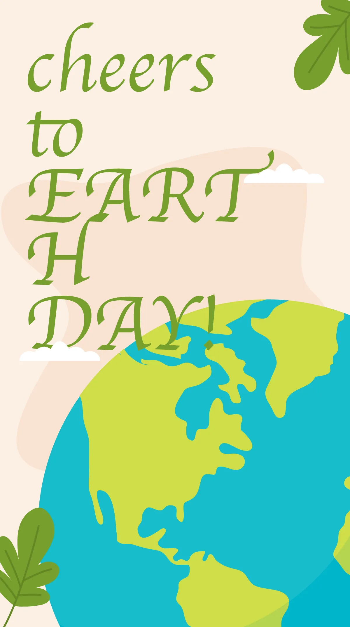 Free Earth Day Instagram Story Template to Edit Online