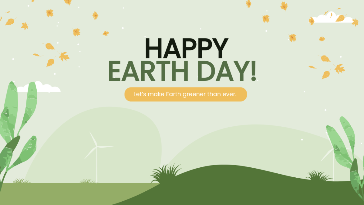 Earth Day Youtube Banner Template