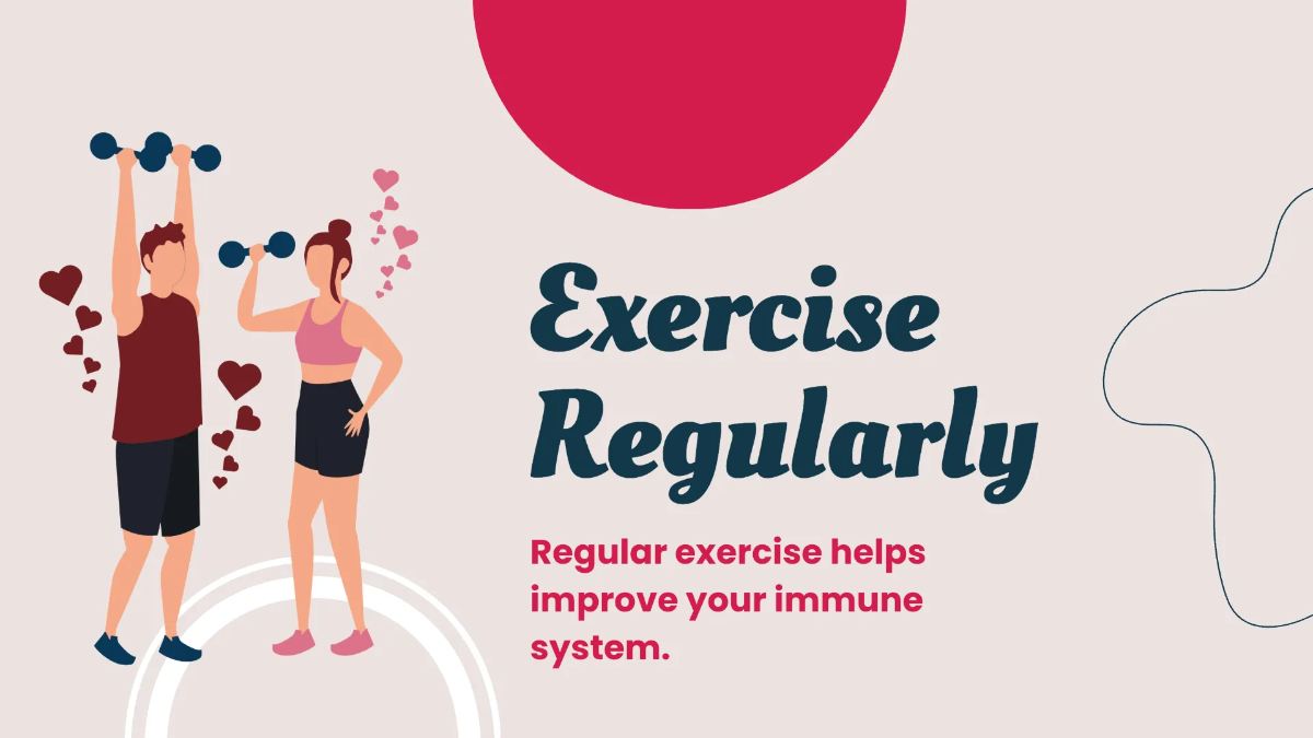 Free Health Awareness Month Presentation Template to Edit Online