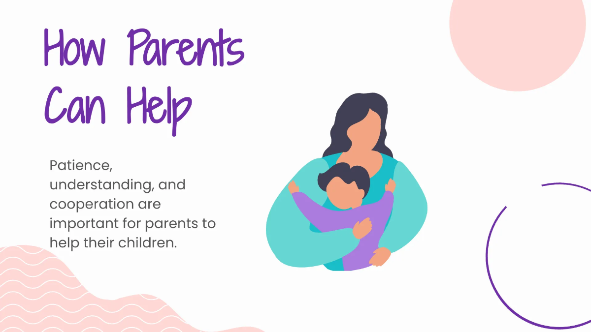 Free Speech Therapy Healthcare Center Presentation Template to Edit Online