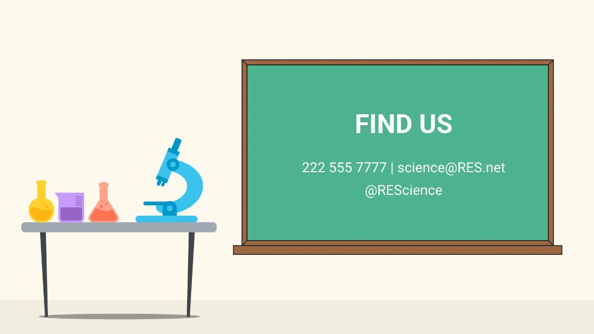 Free Creative Science Presentation Template to Edit Online