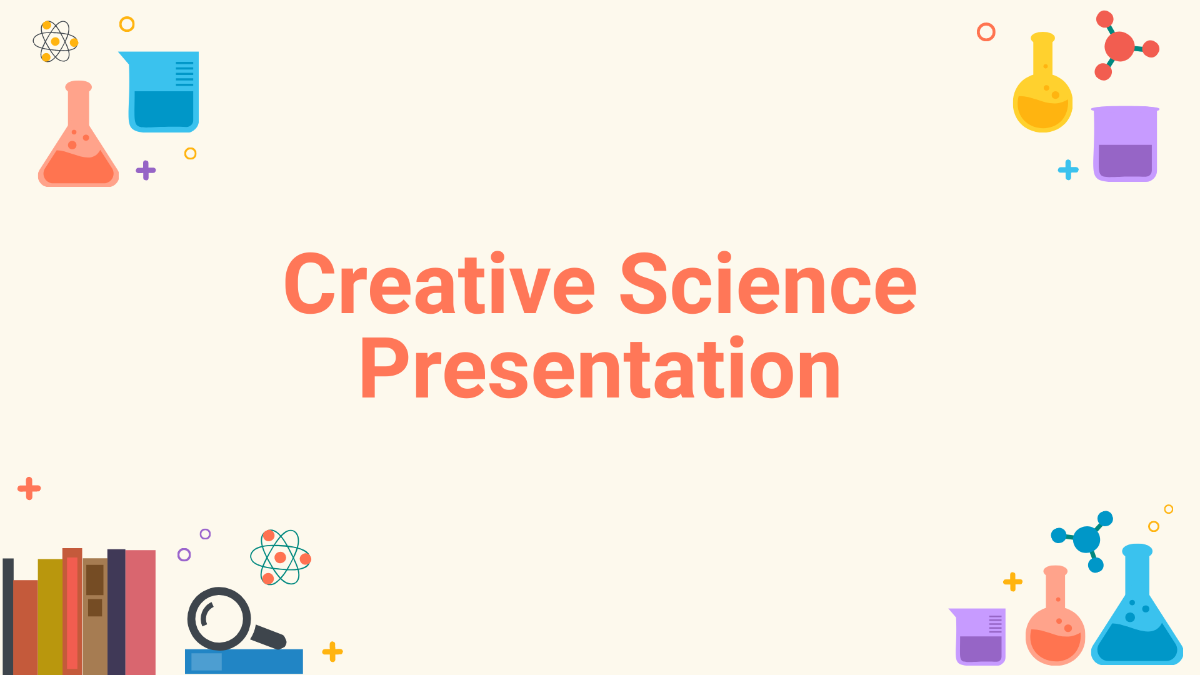 Creative Science Presentation Template