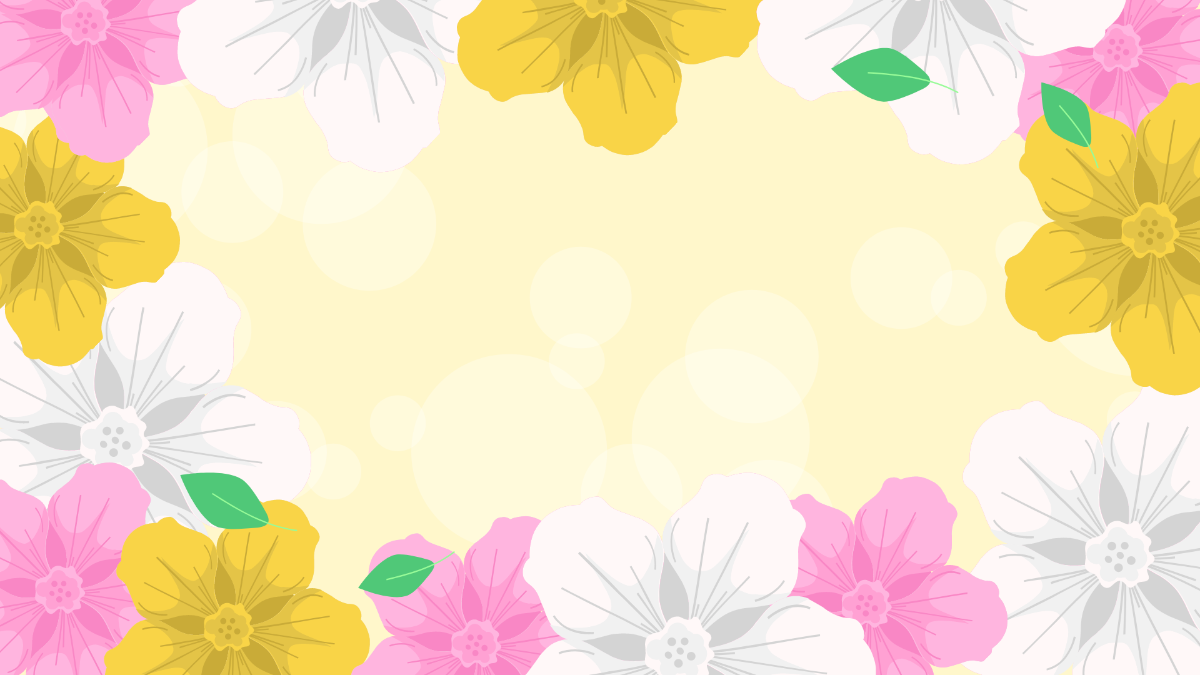Happy Mother's Day Background Template