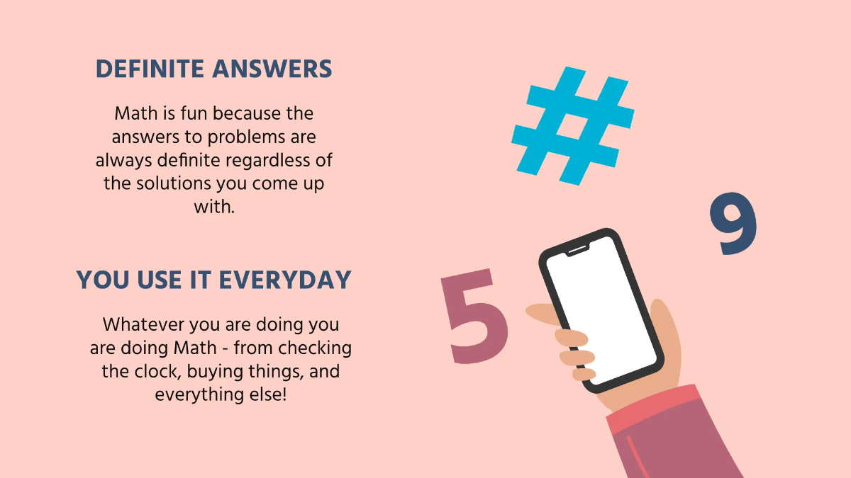 Free Cool Math Presentation Template to Edit Online