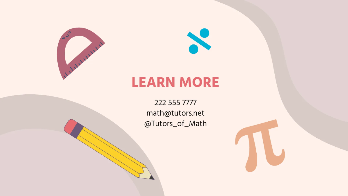 Free Cool Math Presentation Template to Edit Online