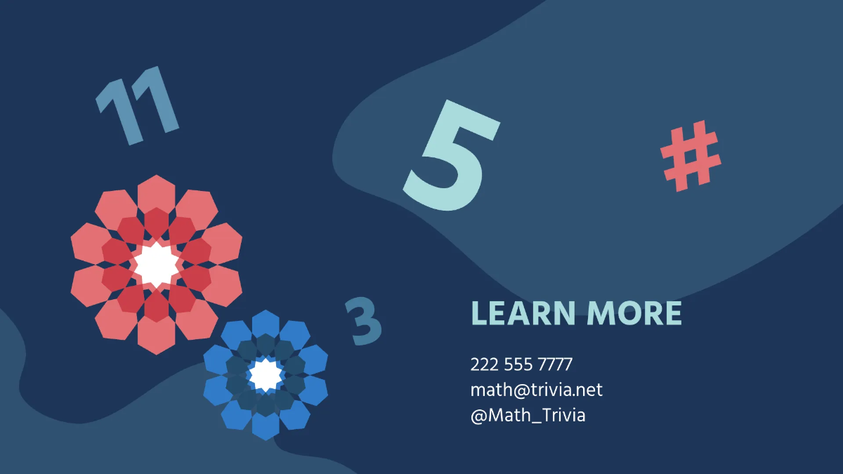 Free Pretty Math Presentation Template to Edit Online