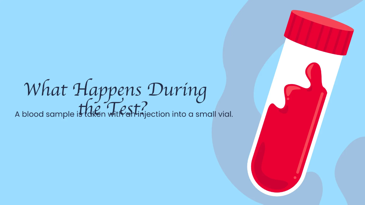 Free Medical Tests Center Presentation Template to Edit Online