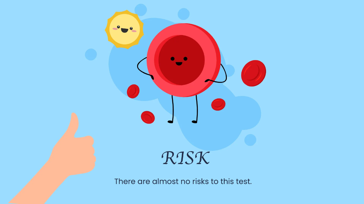 Free Medical Tests Center Presentation Template to Edit Online