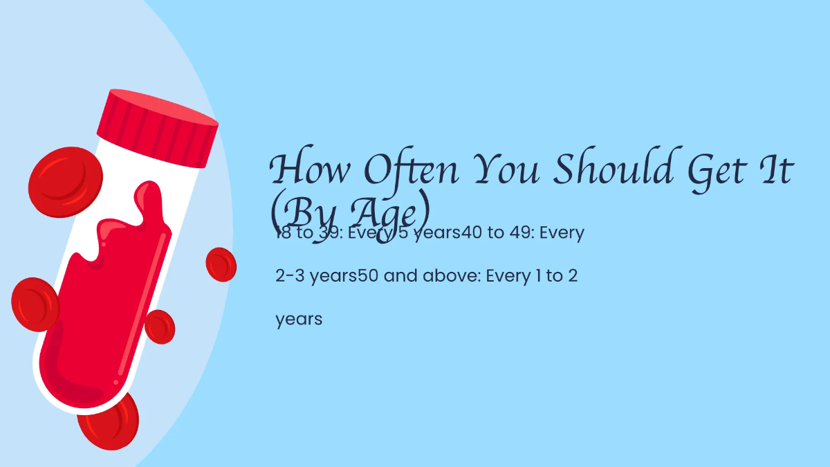 Free Medical Tests Center Presentation Template to Edit Online