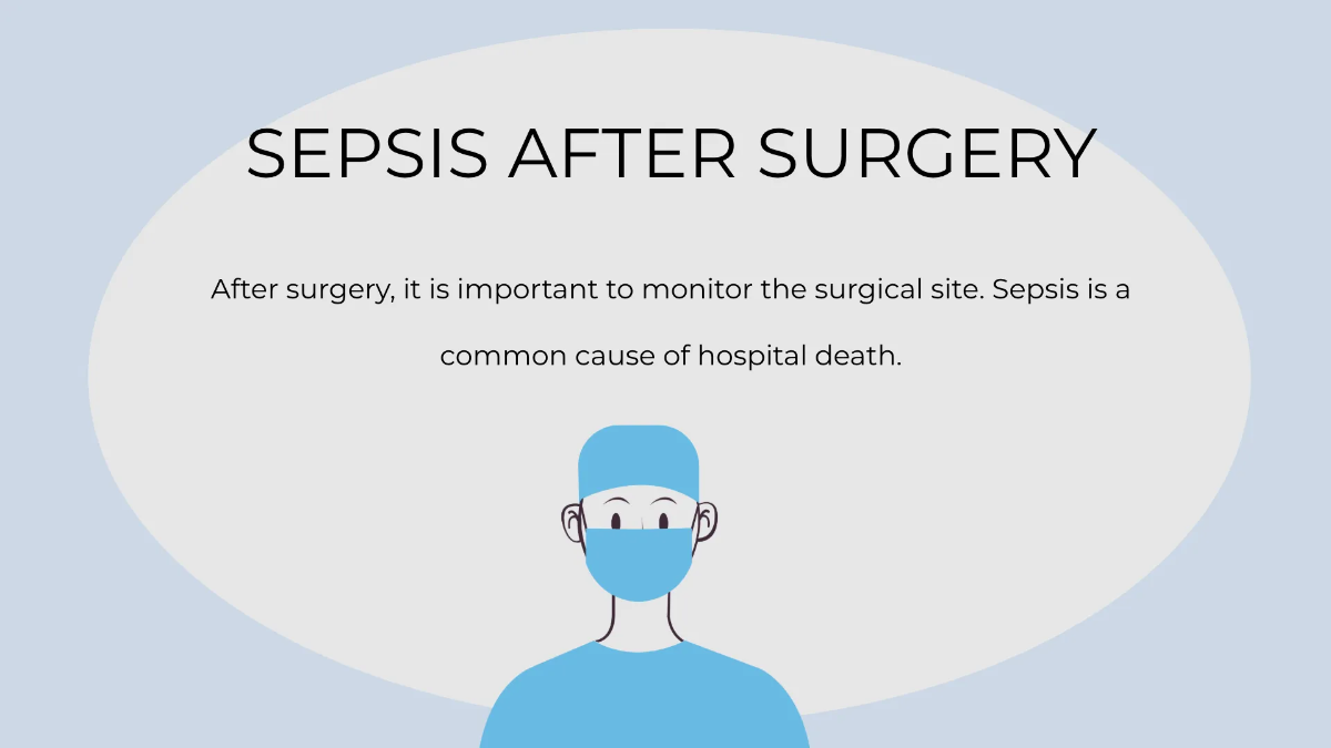 Free Surgeon Style Healthcare Center Presentation Template to Edit Online