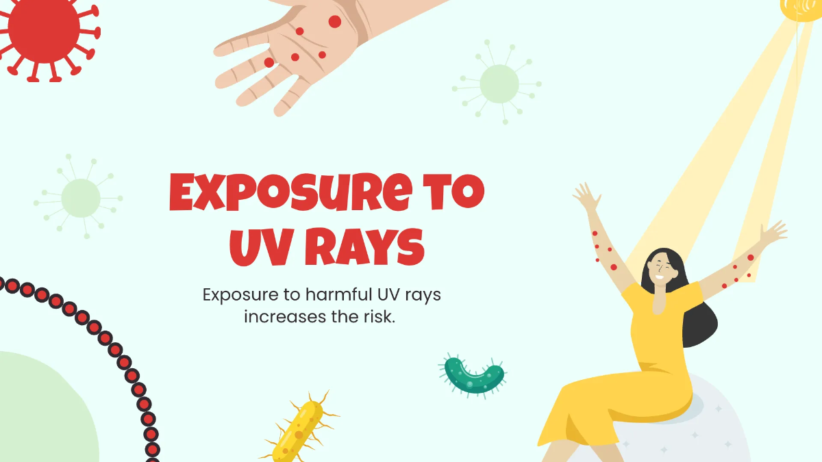 Free Skin Cancer Disease Presentation Template to Edit Online